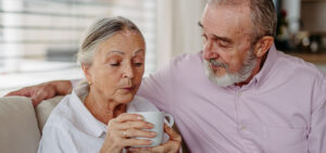 elderly couple